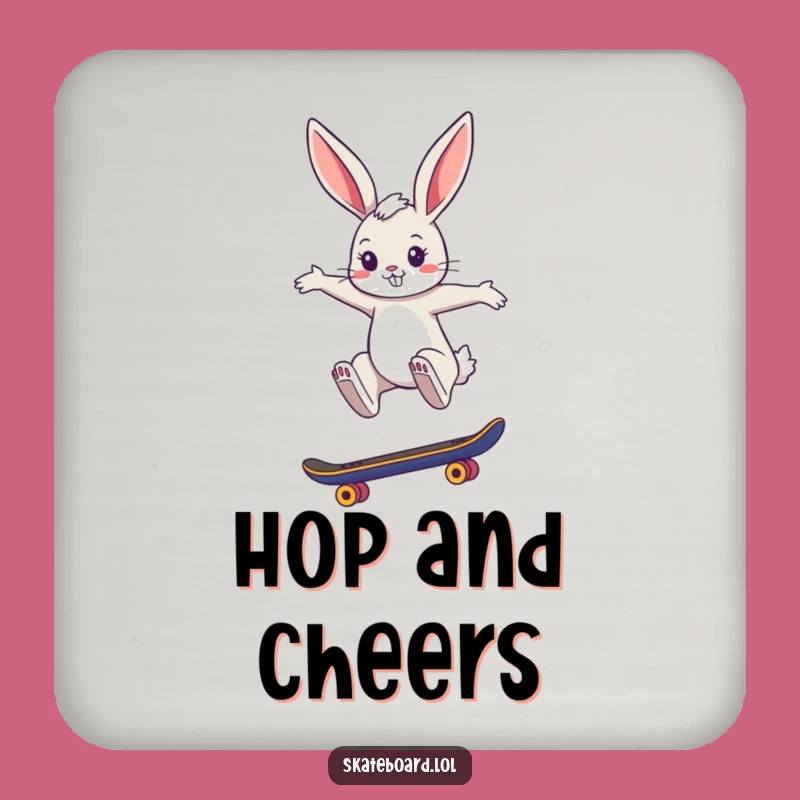 Funny Bunny Skate Coaster - Stylish Jumper Protection, Hilarious Gift